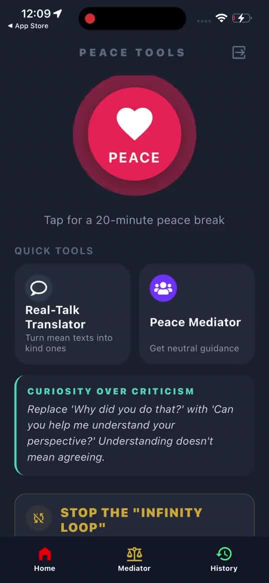Peace Mediator demo
